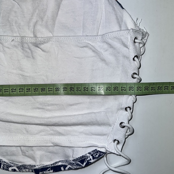 Side Tie Corset Top - Picture 5 of 6